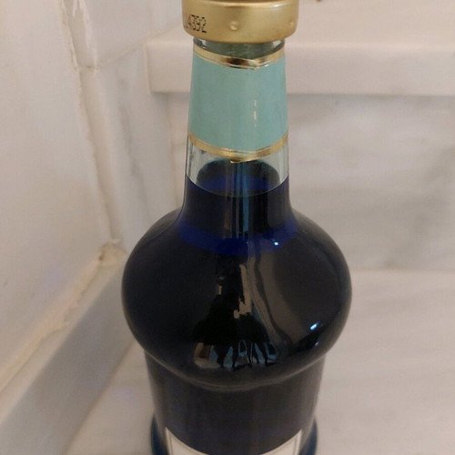 Liquer Eoliki Blue Curacao vintage 1980-1990 sealed new