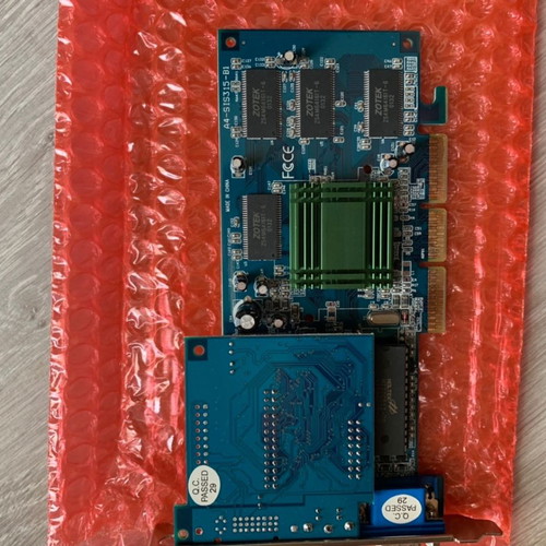 Κάρτα γραφικών SiS315 AGP 64MB μεταχειρισμένη, vintage