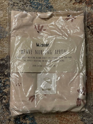 Minene Nursing Apron 90x73cm New