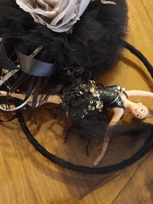 Ballerina ornament new large for wall