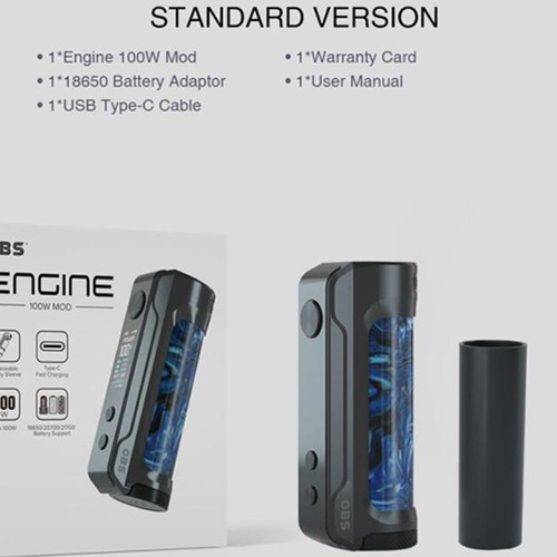 Box Engine 100W Mod OBS+ with Resin Case