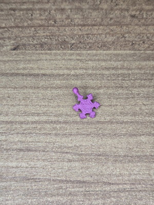 Monster High OG Abbey's Snowflake Earring 3D Printed