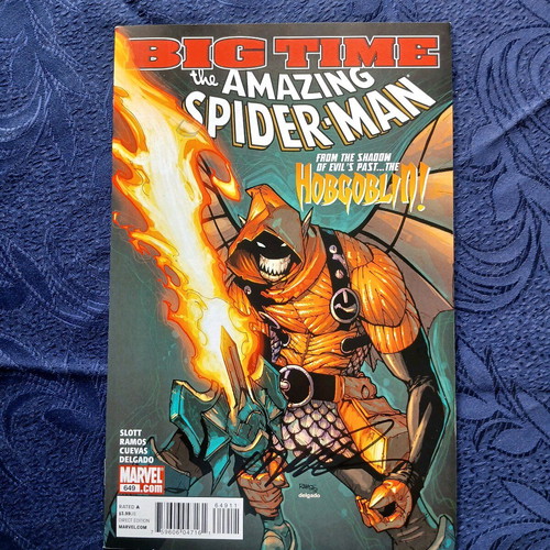Amazing Spider-man #649 like new with Humberto Ramos signature