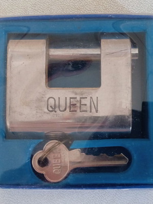 Queen stainless steel padlocks set of 4