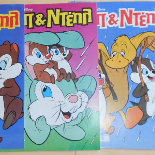 Disney comics pack 14 issues with Miky, Komix, Chip & Dale