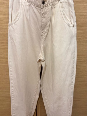 Beige baggy jeans Mango like new, size XS