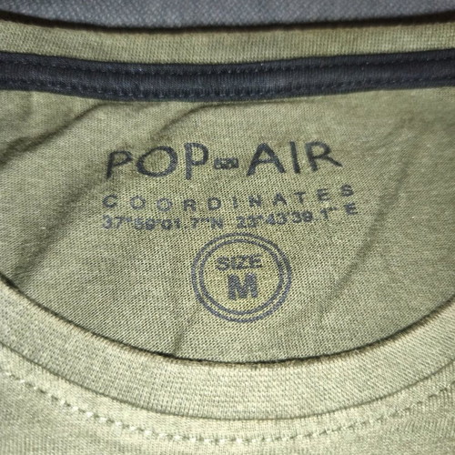 Pop Air T-shirt used, size Medium, khaki