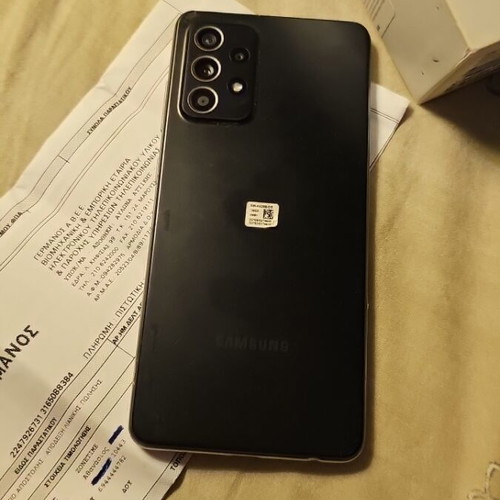 Samsung Galaxy A52s 5G 128GB used, black, dual SIM