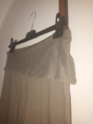 Cotton elastic pants used, size medium, green
