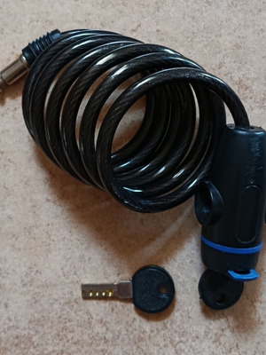 Bicycle lock with two keys like new