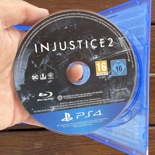 Injustice 2 PS4 game, action