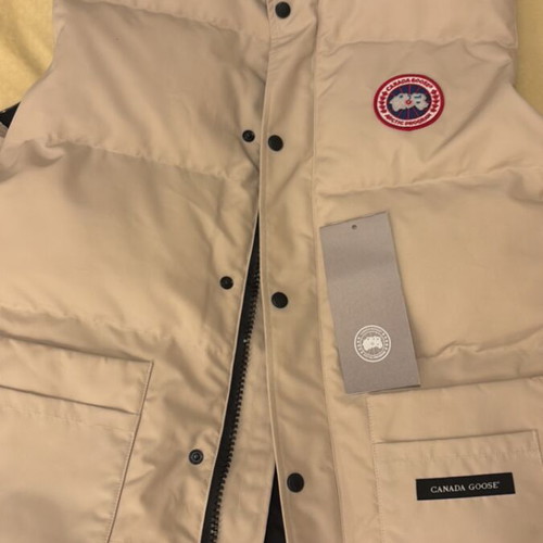 Canada Goose vest new, black and white, sizes XL XXL