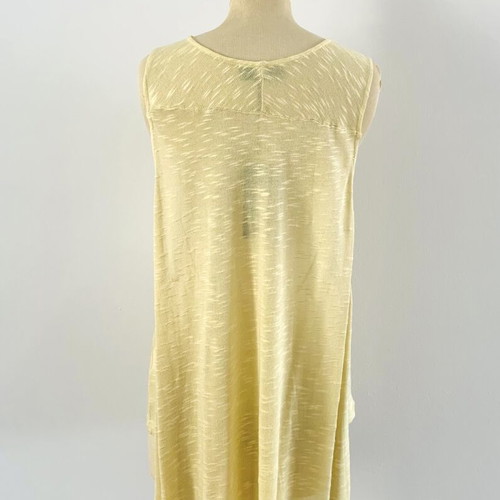 Backless top Stelios Koudounaris, yellow, size S