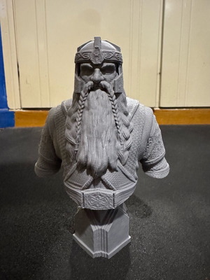 Gimli 3D Burst Figure 18cm New