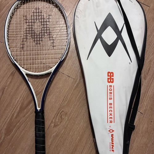 Volkl Boris Becker tennis racket used, size L2 with case