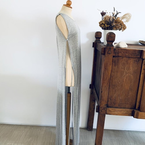 Tunic-Dress Ioanna Kourbela new, gray, versatile style