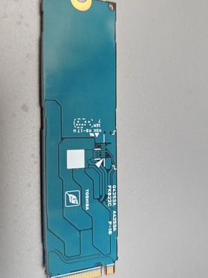 Toshiba 256GB M.2 NVMe SSD PCIe Gen3 x4