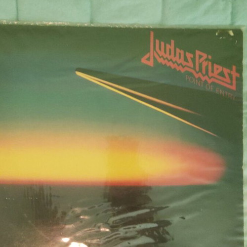 Judas Priest Point Of Entry vinyl used, metal