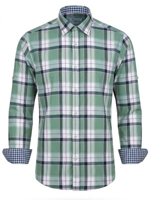 Abiente Premium Plaid Shirt like new, size S, green