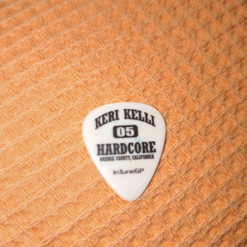 Keri Kelli Alice Cooper 2009 guitar pick collectible