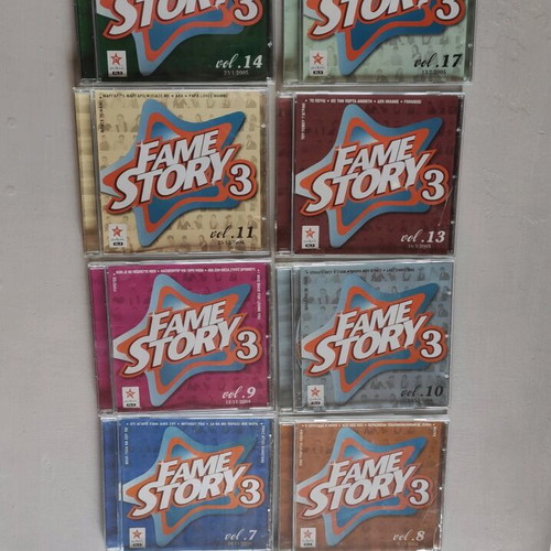 Fame Story 3 9 CD set vintage songs 2004 like new
