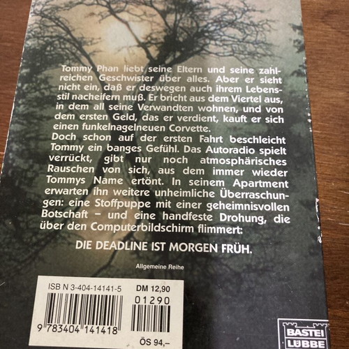 Morgengrauen novel used, German language by Dean Koontz