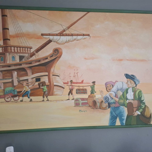 Painting Robinson Crusoe like new