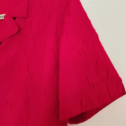 Bordeaux women's shirt XL with crinkled texture like new