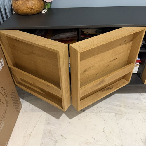 Wooden entry buffet used
