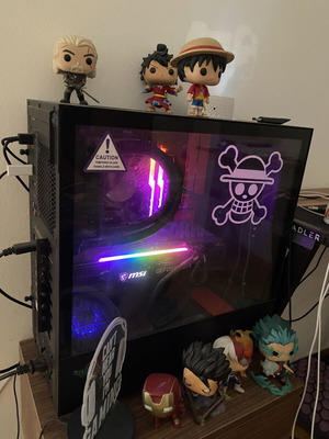 Gaming PC Ryzen 5 5600X with MSI RTX 3070 Ti used, no SSD