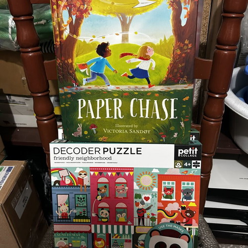 Decoder Puzzle sealed for 4+ with Paper Chase children's book