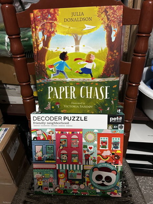 Decoder Puzzle sealed for 4+ with Paper Chase children's book