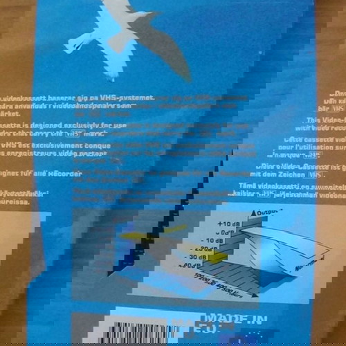 Nokia VHS E-120 Videocassette new, sealed