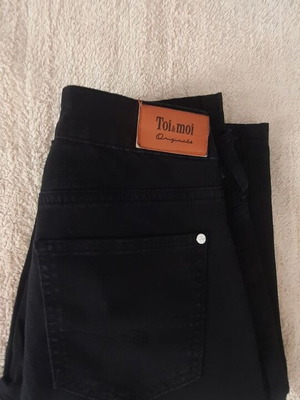 Γυναικείο παντελόνι μαύρο Toi&Moi small καινούργιο