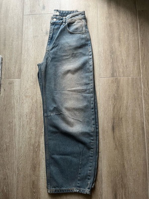 Ballon Jean new, size 34, gray Zara
