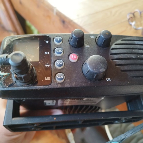 Simrad RT1400 Marine VHF Radio used with base