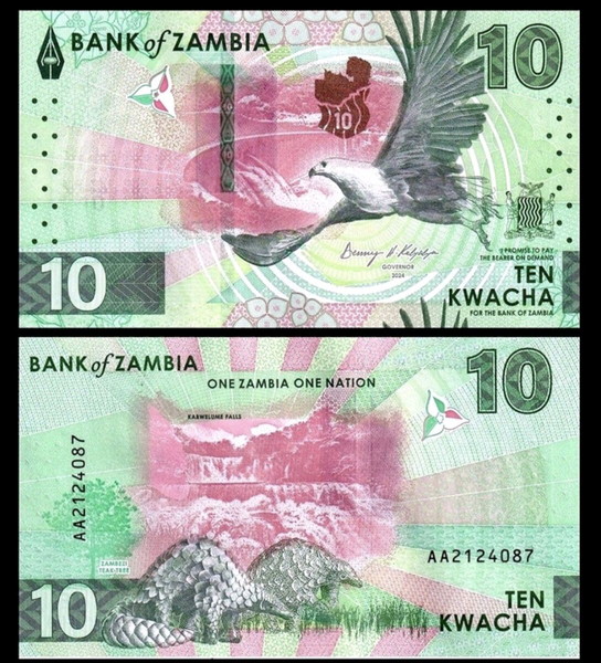 ΖΑΜΠΙΑ - 10 Kwacha 2024-2025 - UNC -