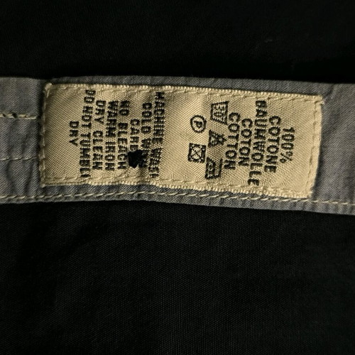 Oxford Company men's fabric shirt used, size M, blue