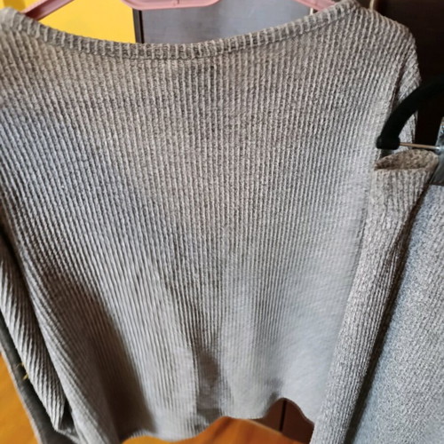 H&M set for home and sleep like new, gray, size M