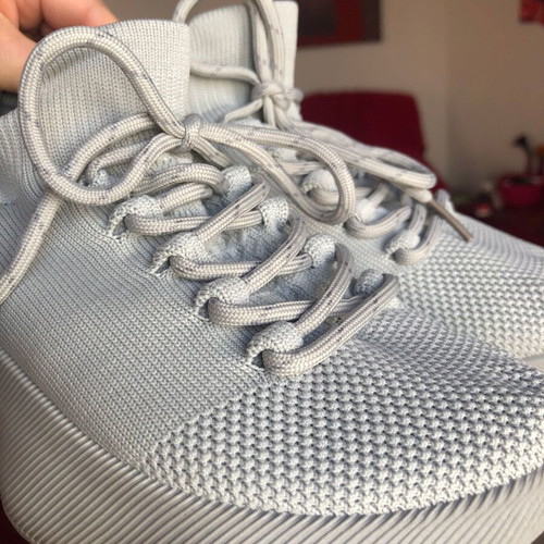 Sneakers light gray like new, size 36, athletic style