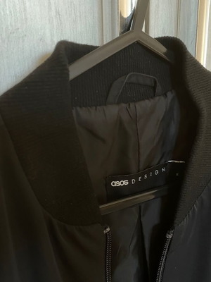 ASOS bomber jacket like new, black, size M