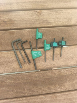 Wiha Wera Allen and Torx set used