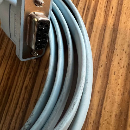 AWM 20251 E129757 Cisco Systems Console Cable used, 9 pin