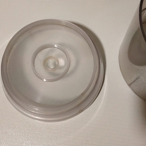Moulinex Multi transparent plastic bowl with blade, used