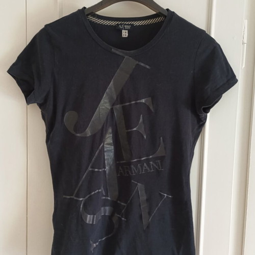 Armani Jeans Y2K slim fit tee, navy blue