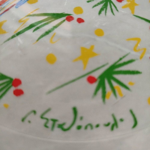 Lumidis collectible plate with 5 shot glasses like new