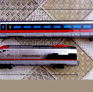 TRENITALIA - FRECCAIROSSA (μηχανή και βαγόνι) συλλεκτικά !!!