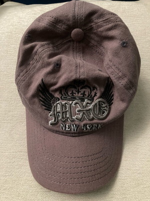 Hat with fleece lining brown, new, size 55