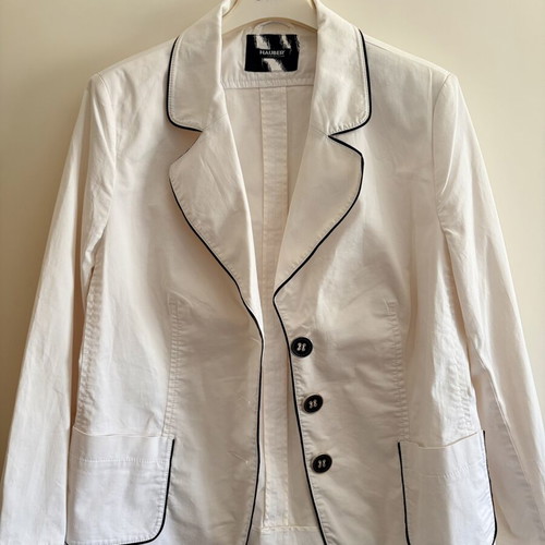 Hauber women's jacket white like new, size XXL
