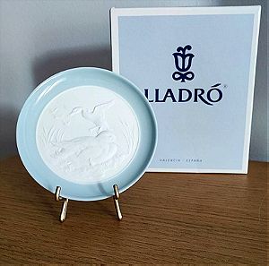 Lladro πορσελάνινο πιατάκι με θέμα πάπιες 1993-1998